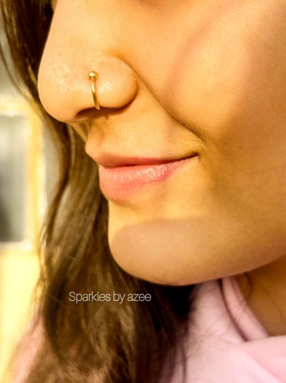 Fake Nose & Ear Cuff / Rings for Unisex (Pierced Look Without Piercing)